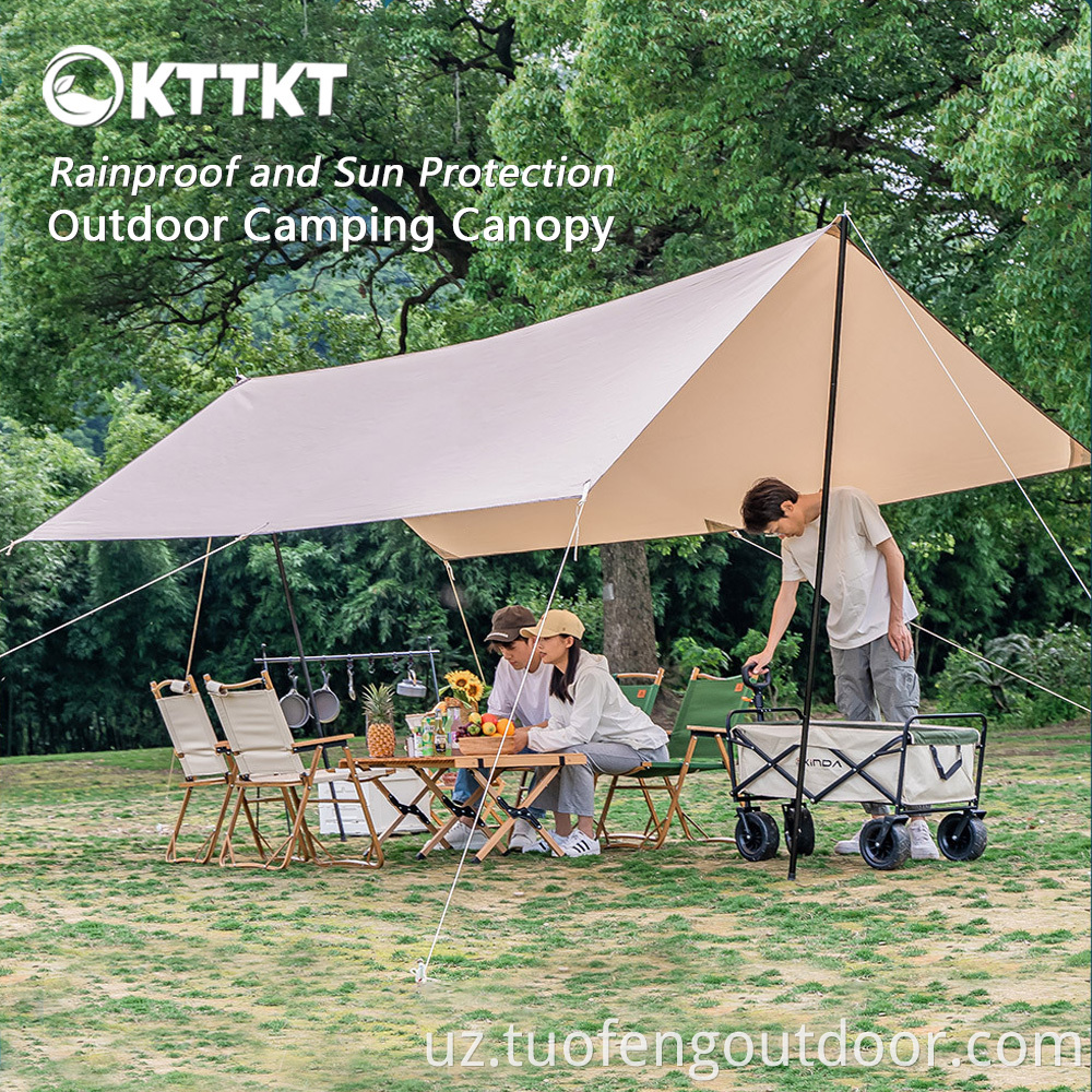 Tashqi yomg'ir va Quyoshni himoya qilish Xexgonabal vinil kvadrat kostyopy jpg Outdoor Rain And Sun Protection Hexagonal Vinyl Square Canopy Jpg